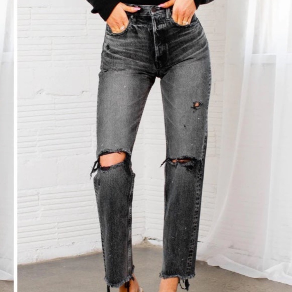 Moussy vintage straight leg odessa jeans